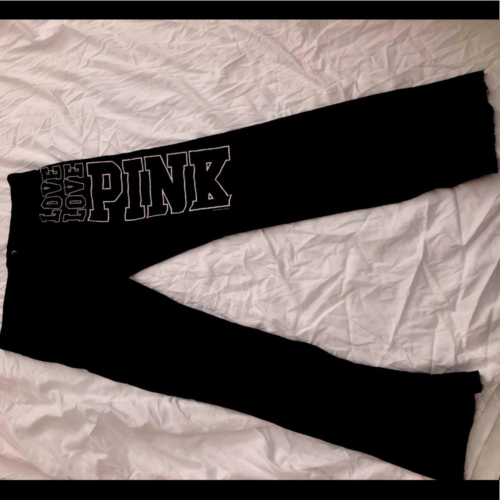 Pink sweatpants